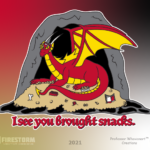 The Dragon's Party Screen Print Design